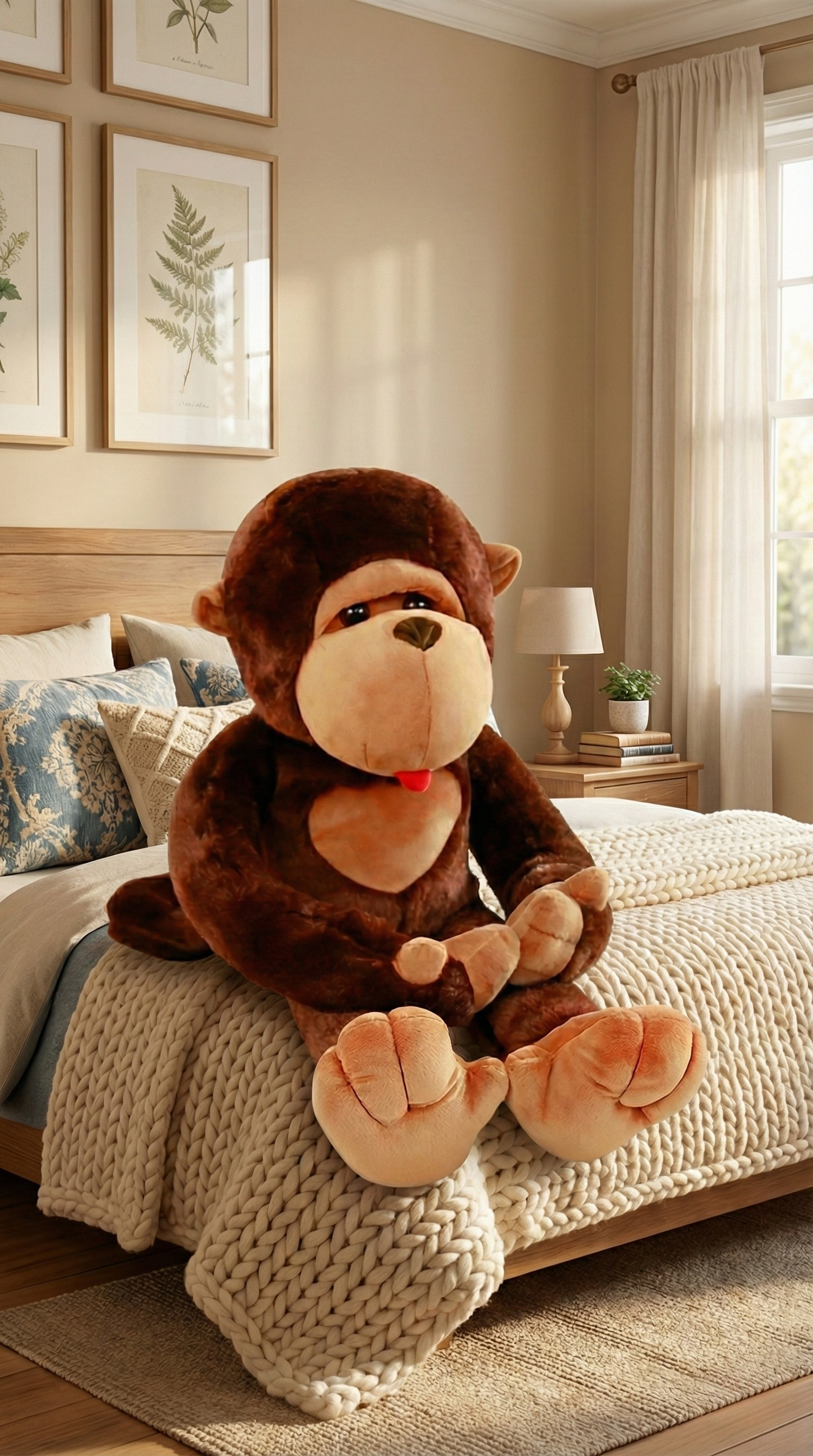 Lucas the Weighted Gorilla Plush