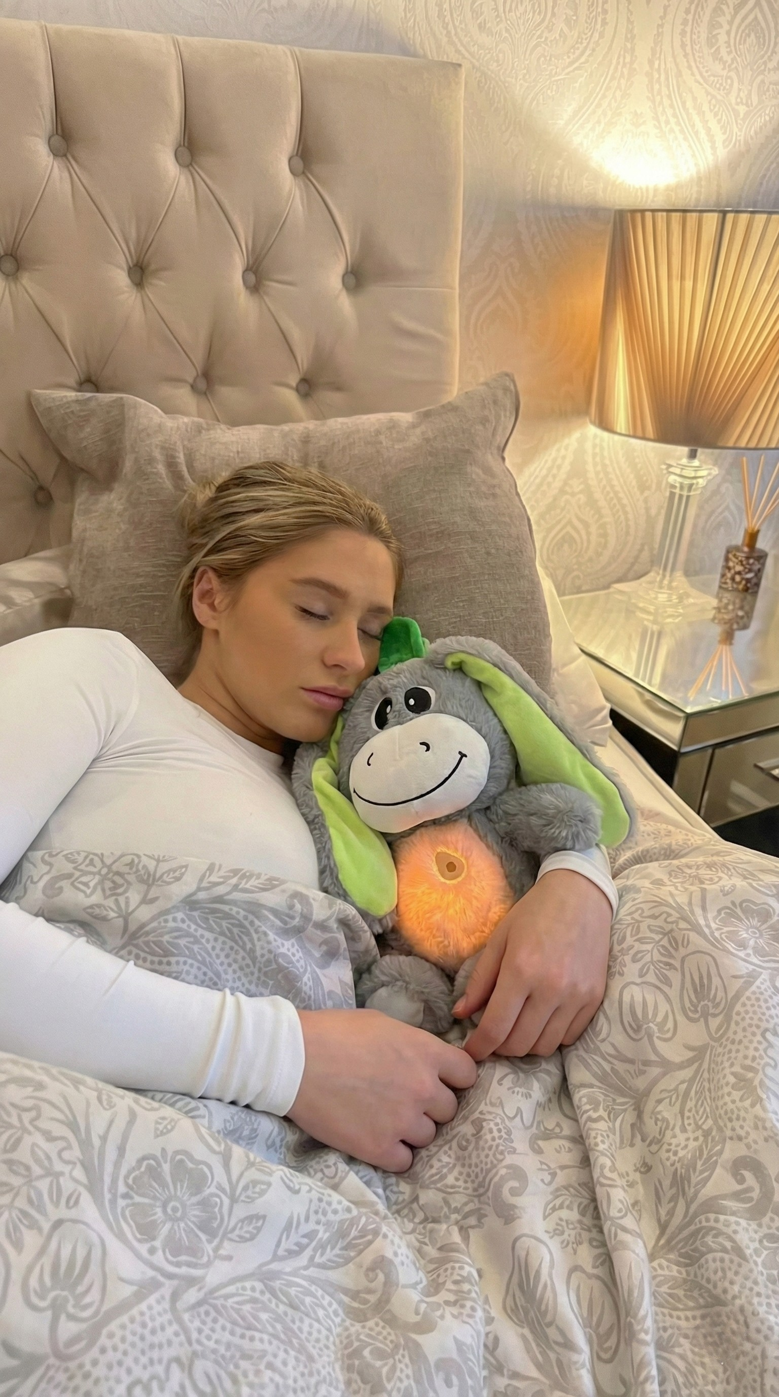 Breathing Donkey & Rabbit Calming Plush