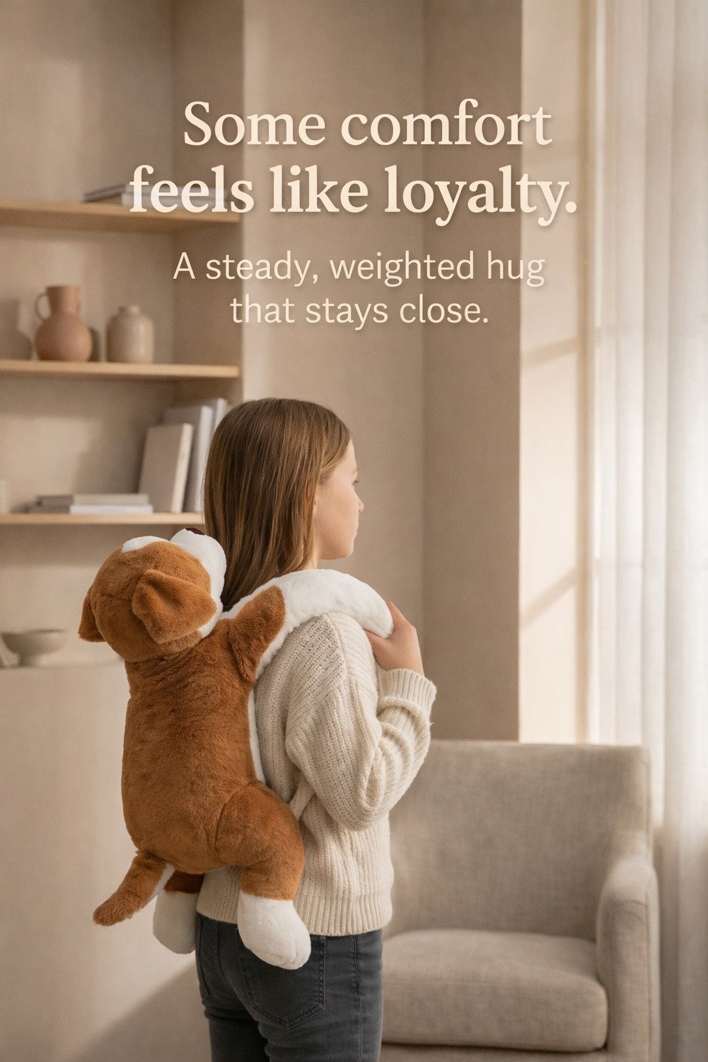 Ella the Weighted Dog Plush