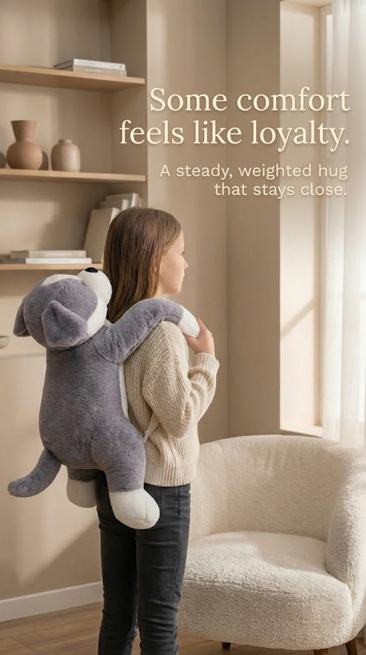 Ella the Weighted Dog Plush