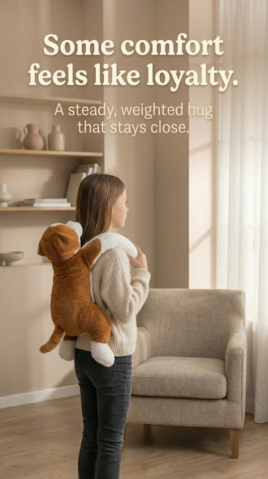 Ella the Weighted Dog Plush